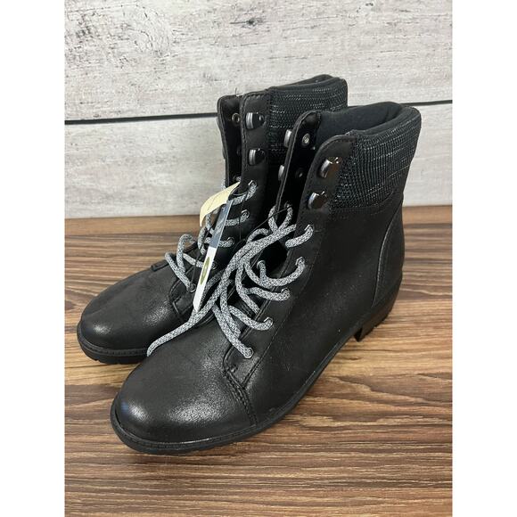 NWT Ladies Universal Thread Black Lue Boots - Size 11 - Picture 1 of 3